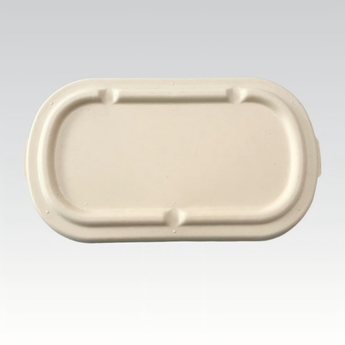 Universal Eco-Friendly Bagasse Cover Microwave Safe Accessory Perfect Fit for 850ml Food Containers Lid