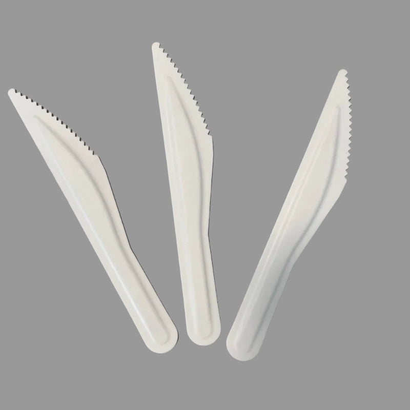 Paper Knife Biodegradable Compostable Sugarcane Bagasse Cutlery