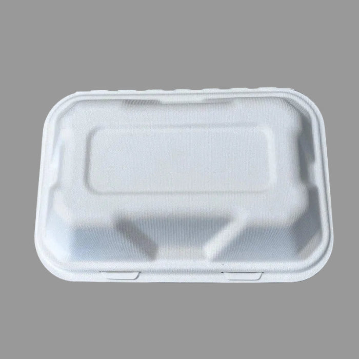 Eco Friendly Biodegradable Paper Lunch Box Disposable Takeaway Food Container