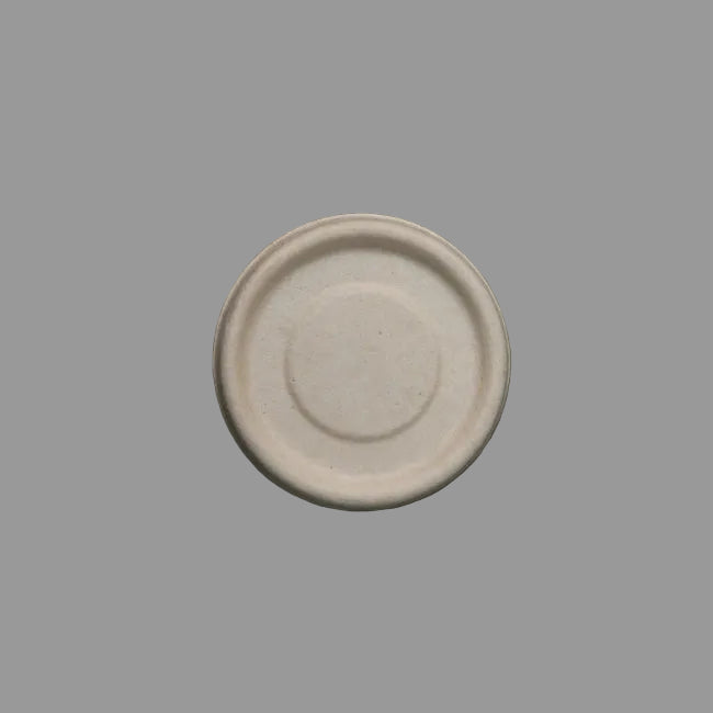 A natural compostable cup lid
