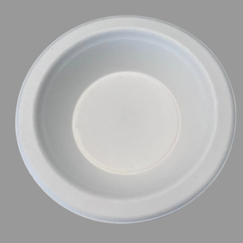 Compostable 100% Biodegradable &Bagasse 12oz Disposable Paper Salad Bowl